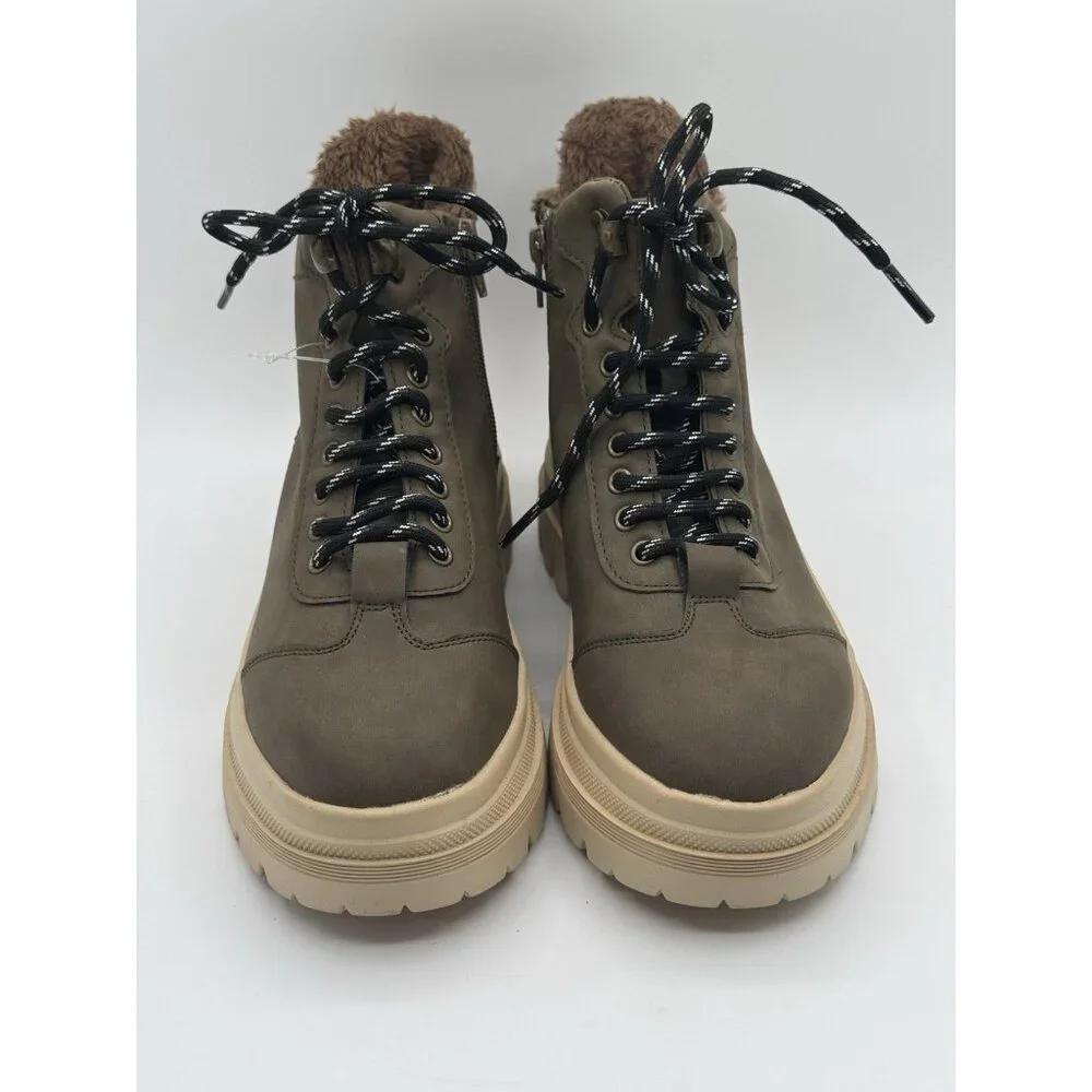 Women’s Falls Creek Avery Olive Boots 7.5 NEW - Picture 2 of 12